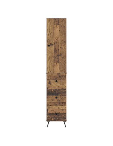 Set di armadi 2 pcs Legno antico 34,5 x 34,5 x 90 cm