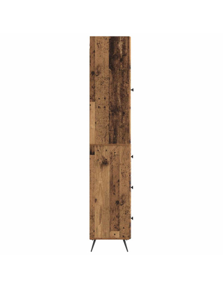 Set di armadi 2 pcs Legno antico 34,5 x 34,5 x 90 cm