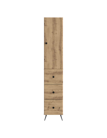 Set di armadi 2 pcs Rovere Artigianale 34,5 x 34,5 x 90 cm