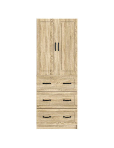 Set di armadi 2 pcs Rovere Sonoma 66 x 34,5 x 87 cm