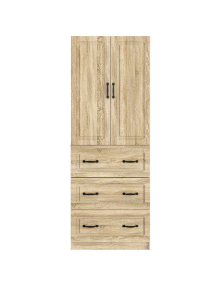 Set di armadi 2 pcs Rovere Sonoma 66 x 34,5 x 87 cm