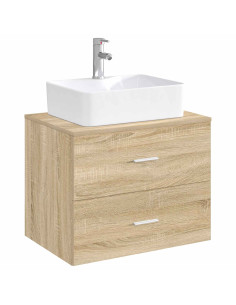 Lavabo da bagno Cromato 48,5 x 37,5 x 13 cm Metallo 2