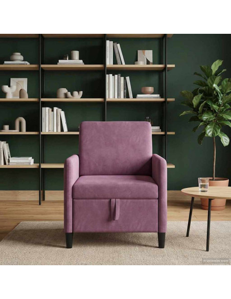 Divano con Storage Viola 72 x 78 x 87 cm Poliestere