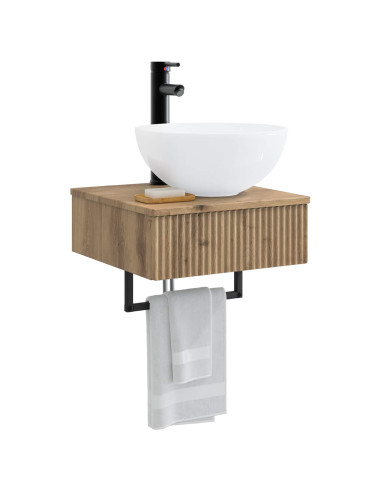 Lavabo da Parete Rovere Artigianale 40 x 41 x 40,5 cm