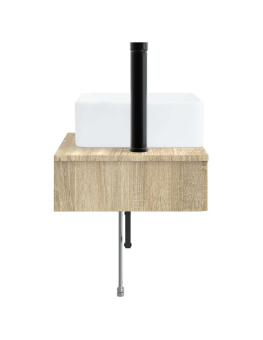 Lavabo da Parete Rovere Sonoma 50 x 41 x 39 cm