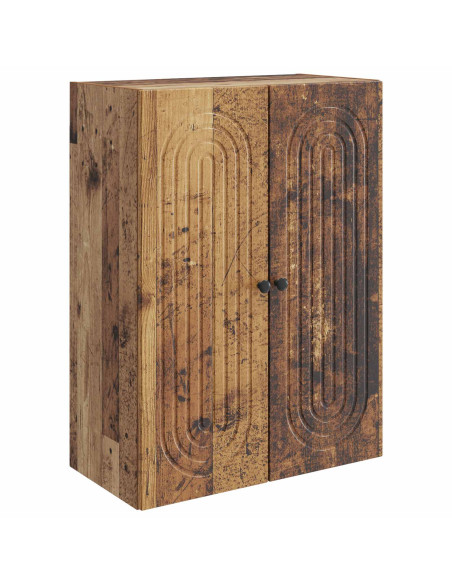 Mobiletto a muro Legno antico 66 x 34,5 x 90 cm