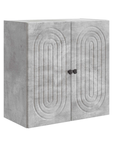 Mobiletto a muro Grigio Cemento 59 x 31 x 60 cm