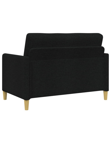 Divano con Storage Nero 122 x 78 x 87 cm Poliestere