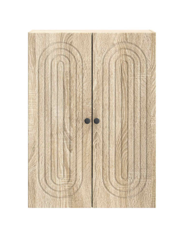 Mobiletto a muro Rovere Sonoma 66 x 34,5 x 90 cm