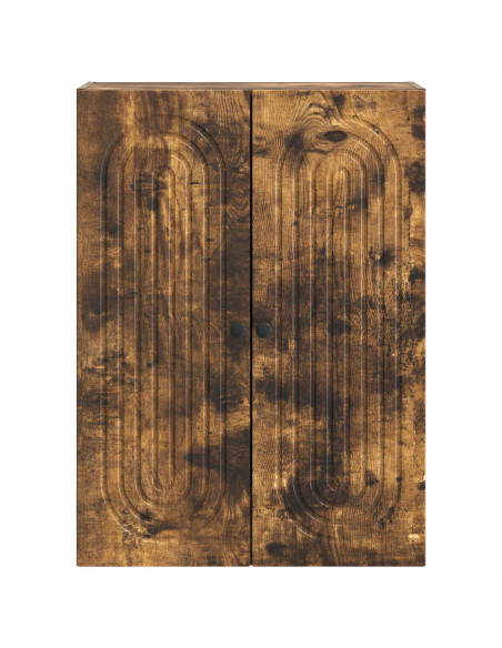 Mobiletto a muro Rovere Fumo 66 x 34,5 x 90 cm