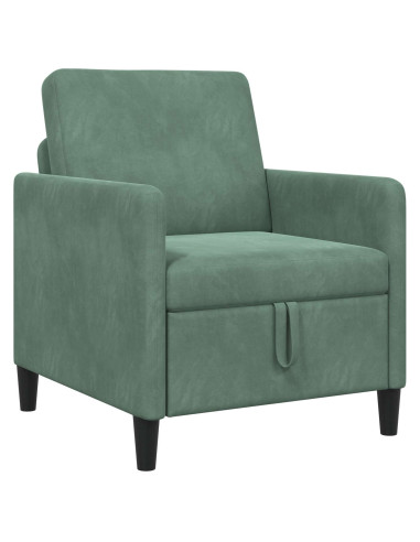 Divano con Storage Verde Mare 72 x 78 x 87 cm Poliestere