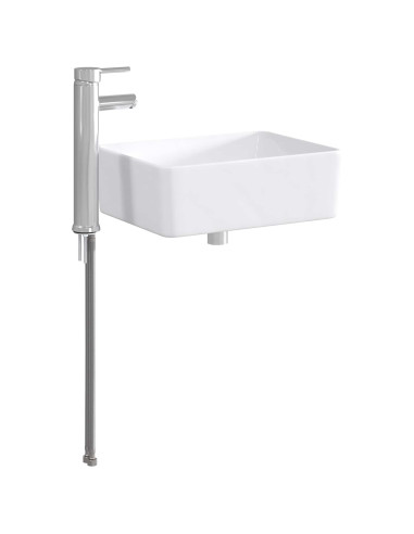 Lavabo da bagno Cromato 40,5 x 30,5 x 13 cm Metallo
