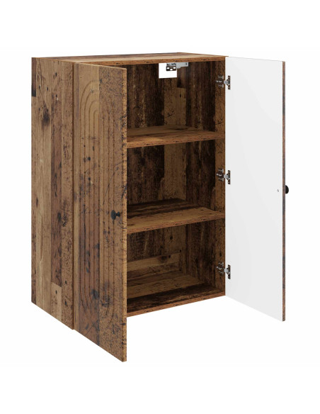 Mobiletto a muro Legno antico 66 x 34,5 x 90 cm