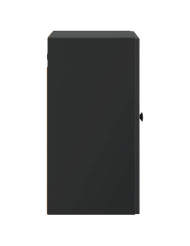 Mobiletto a muro Nero 59 x 31 x 60 cm Legno ingegnerizzato