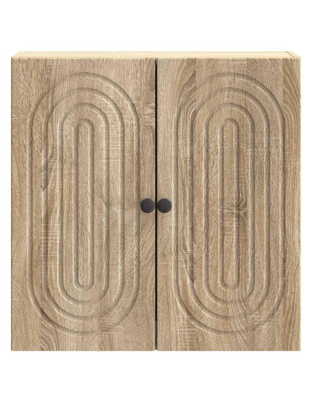 Mobiletto a muro Rovere Sonoma 59 x 31 x 60 cm
