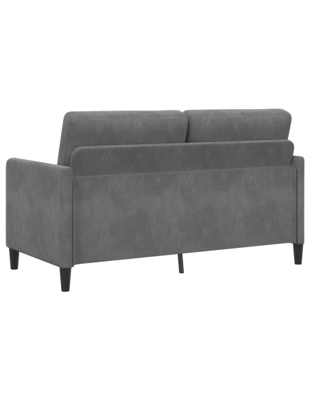 Divano con Storage Grigio Scuro 152 x 78 x 87 cm Poliestere