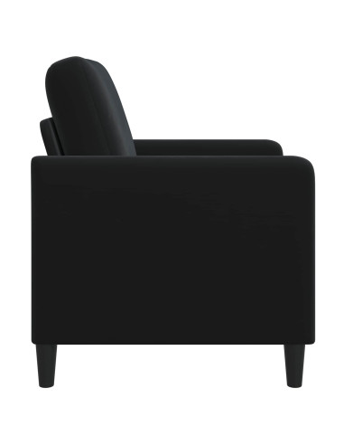 Divano con Storage Nero 72 x 78 x 87 cm Poliestere