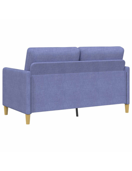Divano con Storage Blu jeans 152 x 78 x 87 cm Poliestere