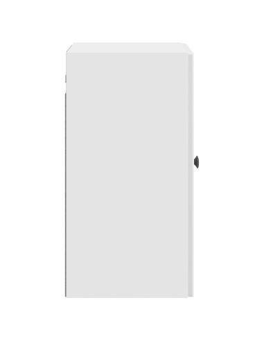 Mobiletto a muro Bianco Lucido 59 x 31 x 60 cm
