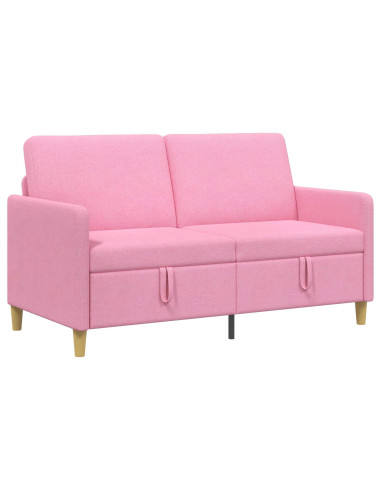 Divano con Storage Rosa 152 x 78 x 87 cm Poliestere