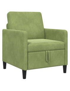 Divano con Storage Verde chiaro 72 x 78 x 87 cm Poliestere 2
