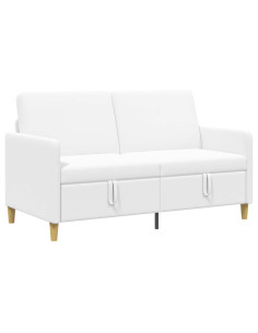 Divano con Storage Bianco 152 x 78 x 87 cm Poliestere 2