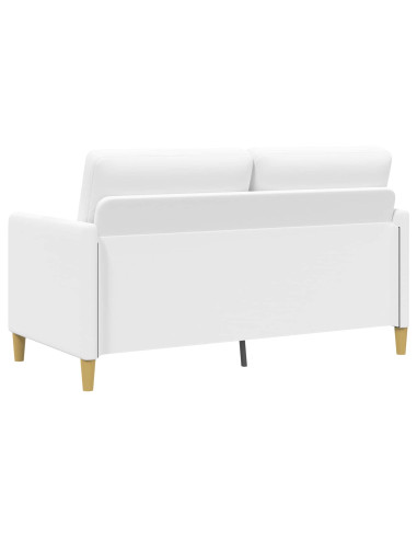 Divano con Storage Bianco 152 x 78 x 87 cm Poliestere