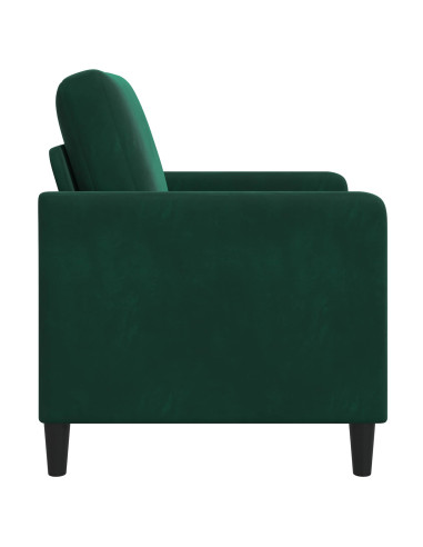 Divano con Storage Verde Scuro 72 x 78 x 87 cm Poliestere