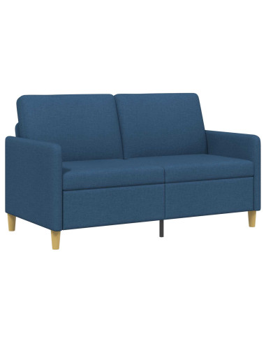 Divano con Storage Blu 152 x 78 x 87 cm Poliestere
