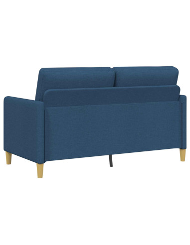 Divano con Storage Blu 152 x 78 x 87 cm Poliestere