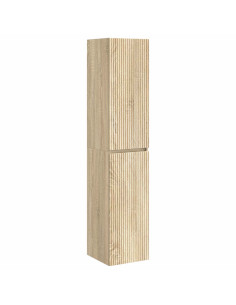 Mobiletto da Bagno a Muro Rovere Sonoma 33 x 34,5 x 160 cm