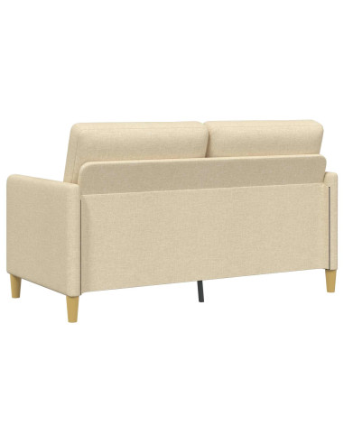 Divano con Storage Crema 152 x 78 x 87 cm Poliestere