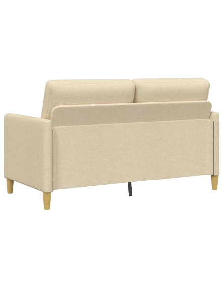 Divano con Storage Crema 152 x 78 x 87 cm Poliestere