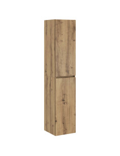 Mobiletto da Bagno a Muro Rovere Artigianale 33 x 34,5 x 160 cm