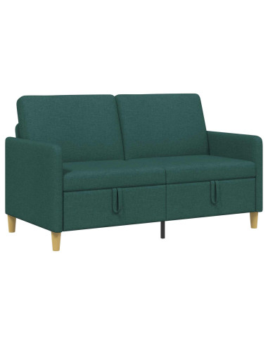 Divano con Storage Verde Scuro 152 x 78 x 87 cm Poliestere