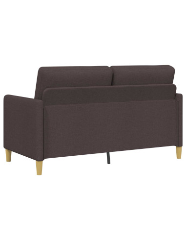 Divano con Storage Marrone Scuro 152 x 78 x 87 cm Poliestere