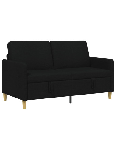Divano con Storage Nero 152 x 78 x 87 cm Poliestere