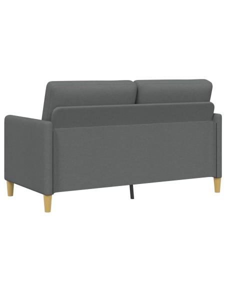 Divano con Storage Grigio Scuro 152 x 78 x 87 cm Poliestere