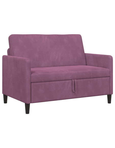 Divano con Storage Viola 122 x 78 x 87 cm Poliestere