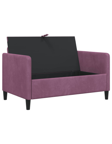 Divano con Storage Viola 122 x 78 x 87 cm Poliestere