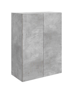 Mobiletto a muro Grigio Cemento 66 x 34,5 x 90 cm