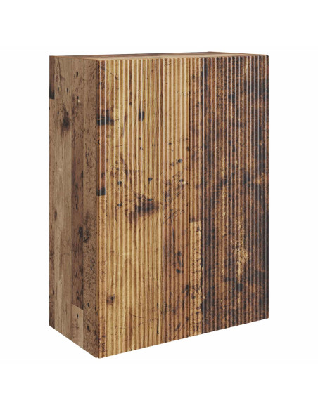 Mobiletto a muro Legno antico 66 x 34,5 x 90 cm