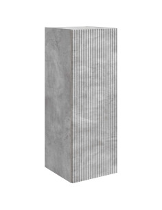 Mobiletto a muro Grigio Cemento 33 x 34,5 x 90 cm