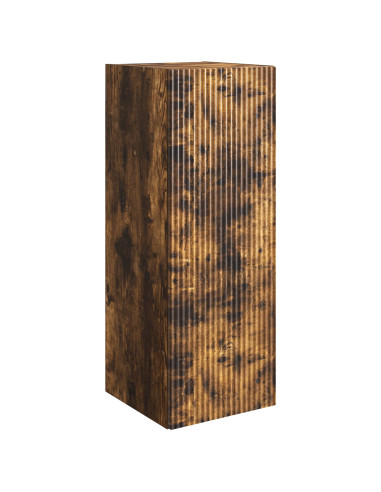 Mobiletto a muro Rovere Fumo 33 x 34,5 x 90 cm
