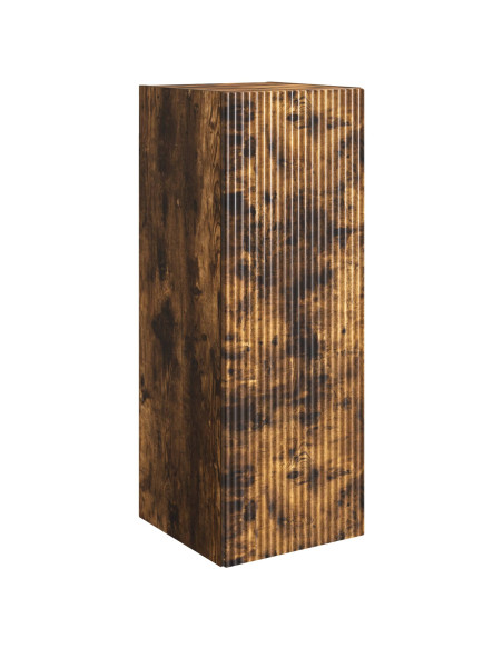 Mobiletto a muro Rovere Fumo 33 x 34,5 x 90 cm