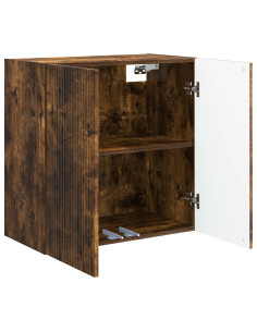 Mobiletto a muro Rovere Fumo 59 x 31 x 60 cm 2