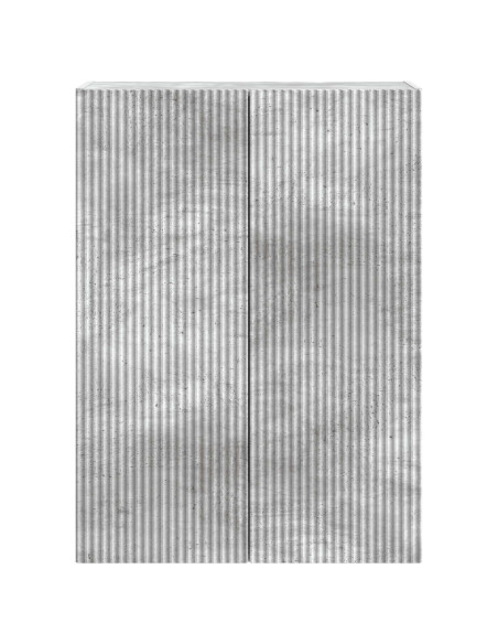 Mobiletto a muro Grigio Cemento 66 x 34,5 x 90 cm