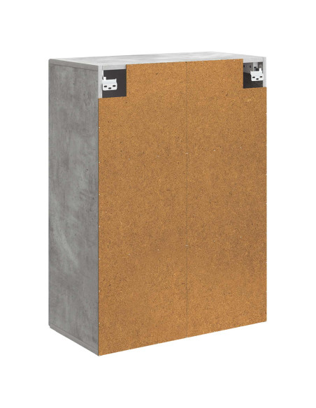 Mobiletto a muro Grigio Cemento 66 x 34,5 x 90 cm
