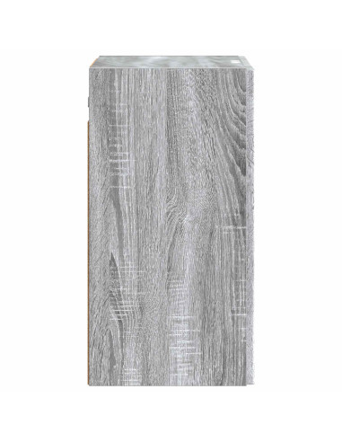 Mobiletto a muro Sonoma grigio 59 x 31 x 60 cm