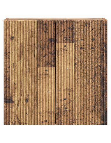 Mobiletto a muro Legno antico 59 x 31 x 60 cm